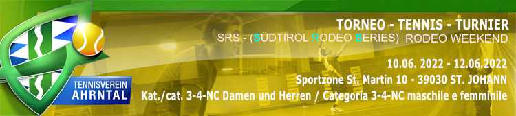 Gehe zum Turnier / vai al torneo Gehe zum Turnier / vai al torneo